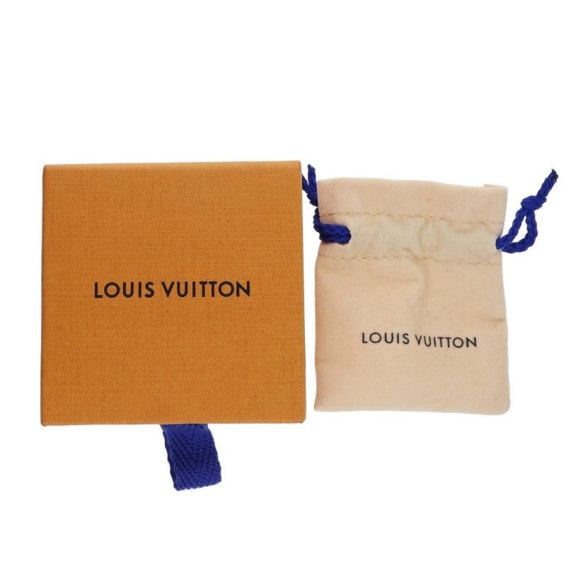 Louis Vuitton Pendant LV Iconic Flower Monogram Metal Zircon Earrings — view 5