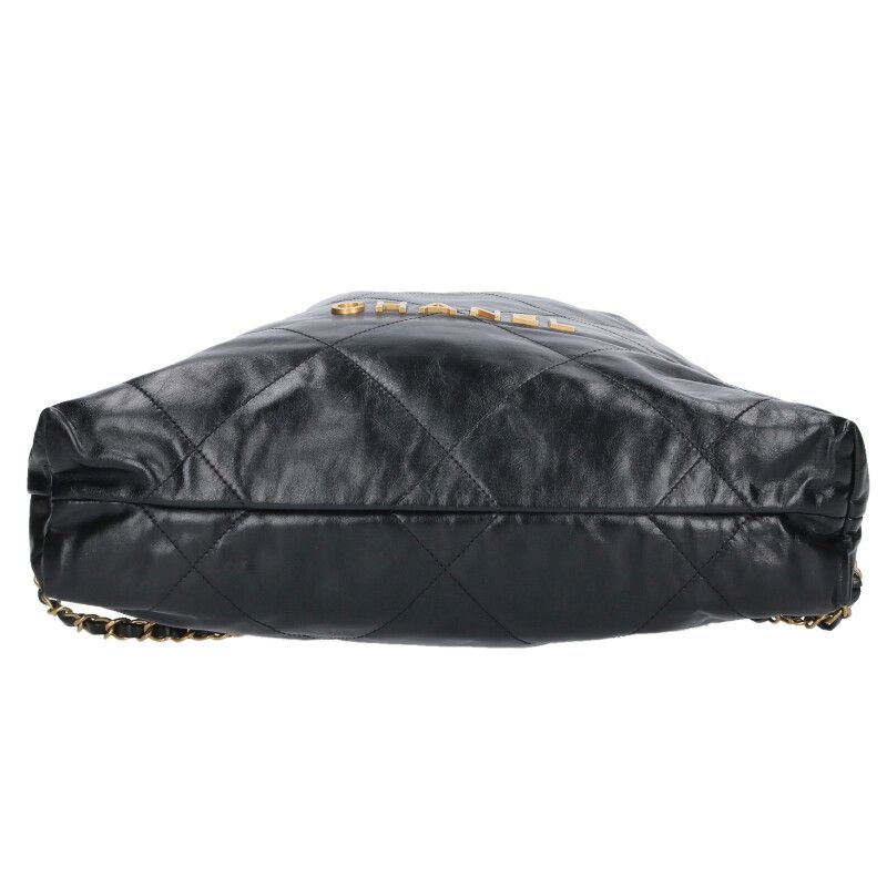 Chanel 22 Large Shiny Calfskin Backpack — view 5