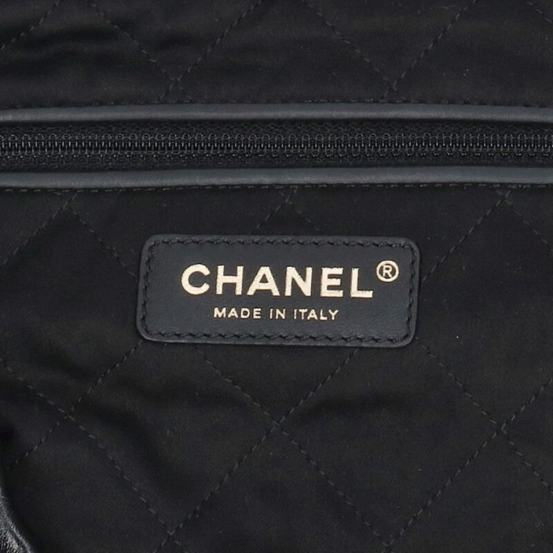 Chanel 22 Large Shiny Calfskin Backpack — view 3