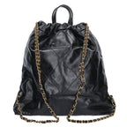 Chanel 22 Large Shiny Calfskin Backpack — view 2
