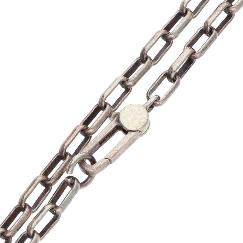 Gucci Interlocking Necklace Silver — view 5