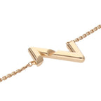 Louis Vuitton LV Volt Upside Down 18k Rose Gold Necklace — view 4