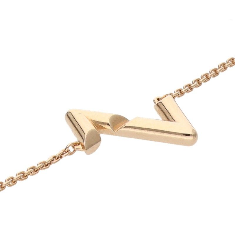 Louis Vuitton LV Volt Upside Down 18k Rose Gold Necklace — view 4