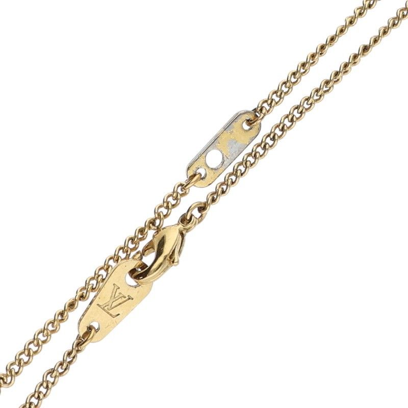 Louis Vuitton Collier Map LV Initial Necklace — view 5