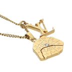 Louis Vuitton Collier Map LV Initial Necklace — view 4