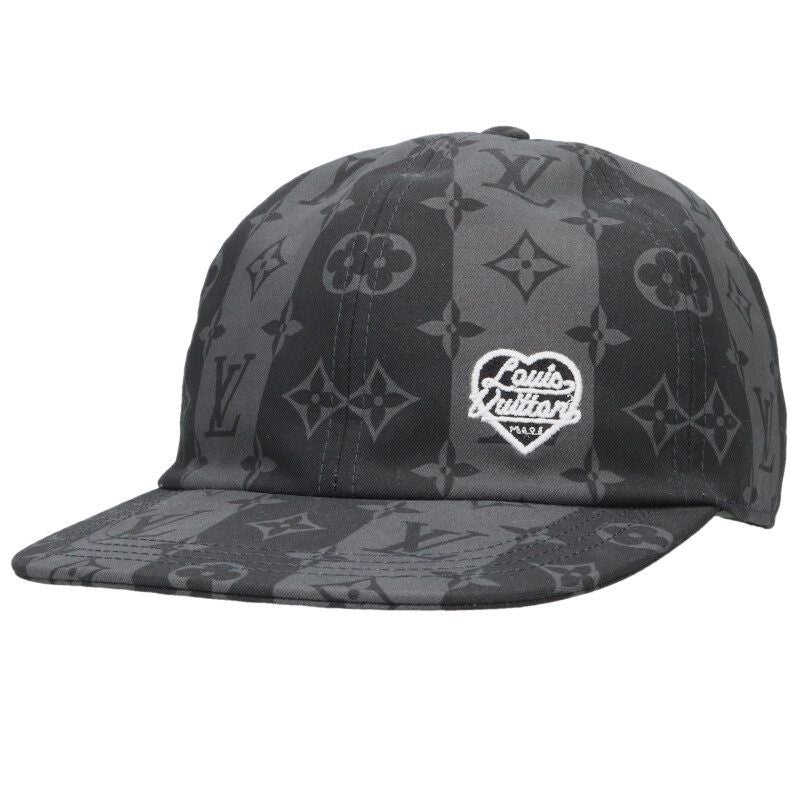 Louis Vuitton Logo Embroidered Monogram Cap