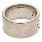 Hermes Eclipse Ribbon Silver Ring — view 5