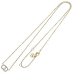 Dior CD Motif Rhinestone Necklace — view 2