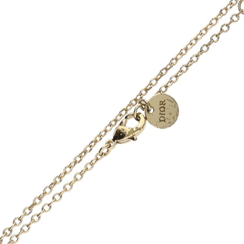 Dior CD Motif Rhinestone Necklace — view 5