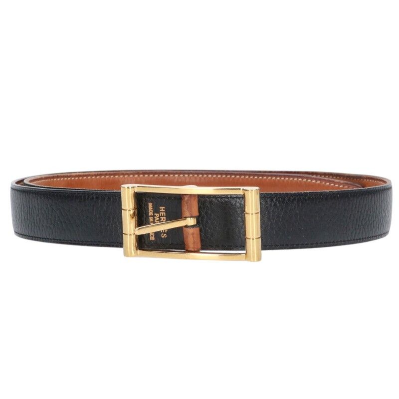 Hermes Reversible Leather Belt 85 — view 3