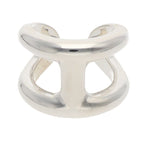 Hermes Osmose GM Silver Ring