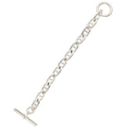 Hermes Chaine D'ancre TGM Silver Bracelet — view 2