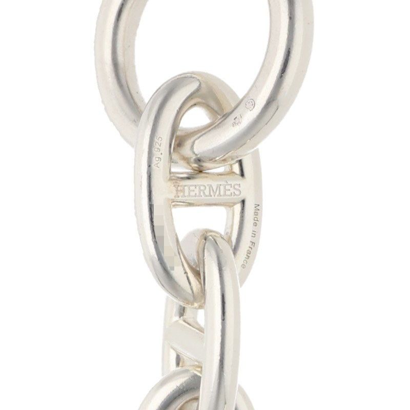 Hermes Chaine D'ancre TGM Silver Bracelet — view 3