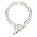Hermes Chaine D'ancre Silver Bracelet