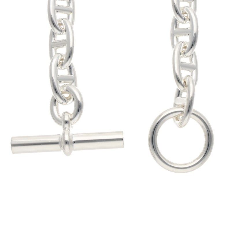Hermes Chaine D'ancre Silver Bracelet — view 4