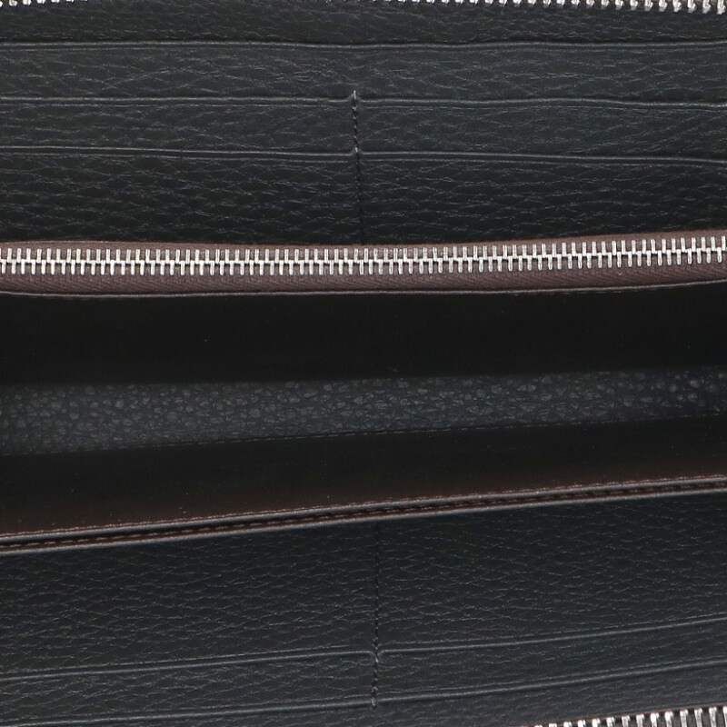 Fendi Selleria Round Zip Leather Wallet — view 3