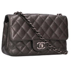 Chanel Mini Quilted Caviar Leather Chain Shoulder Bag 20