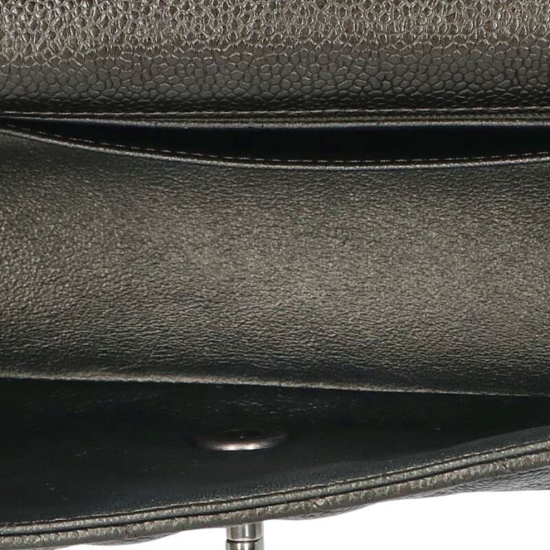 Chanel Mini Quilted Caviar Leather Chain Shoulder Bag 20 — view 3