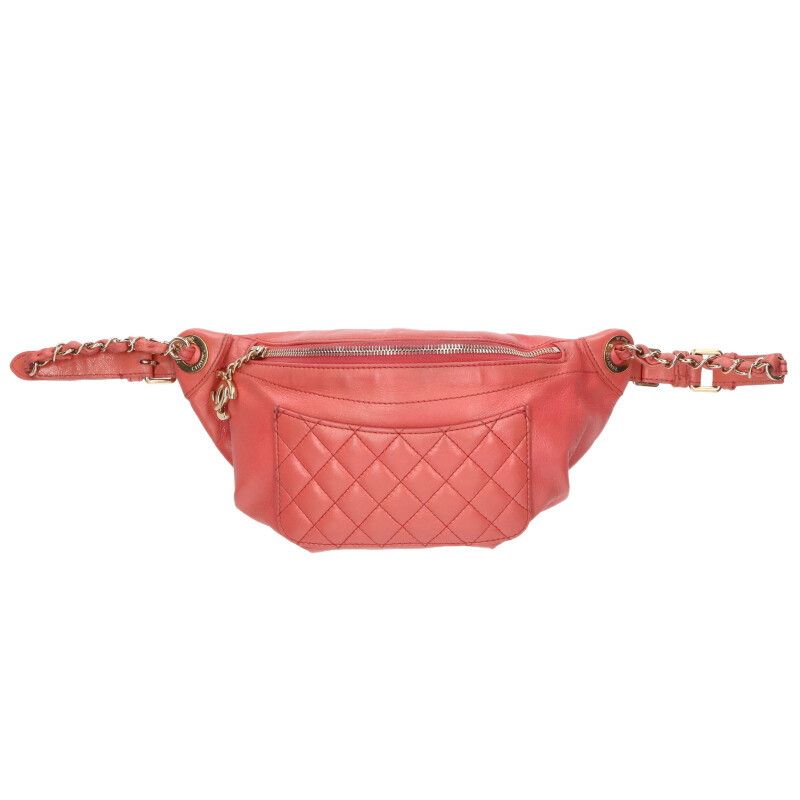 Chanel Quilted Lambskin Chain Waist