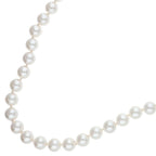Chanel Faux Pearl Ribbon Necklace
