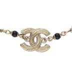 Chanel CC Logo Faux Pearl Bracelet — view 3