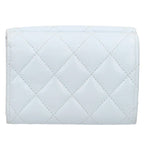 Chanel Quilted CC Logo Star Caviar Leather Trifold Wallet — view 2