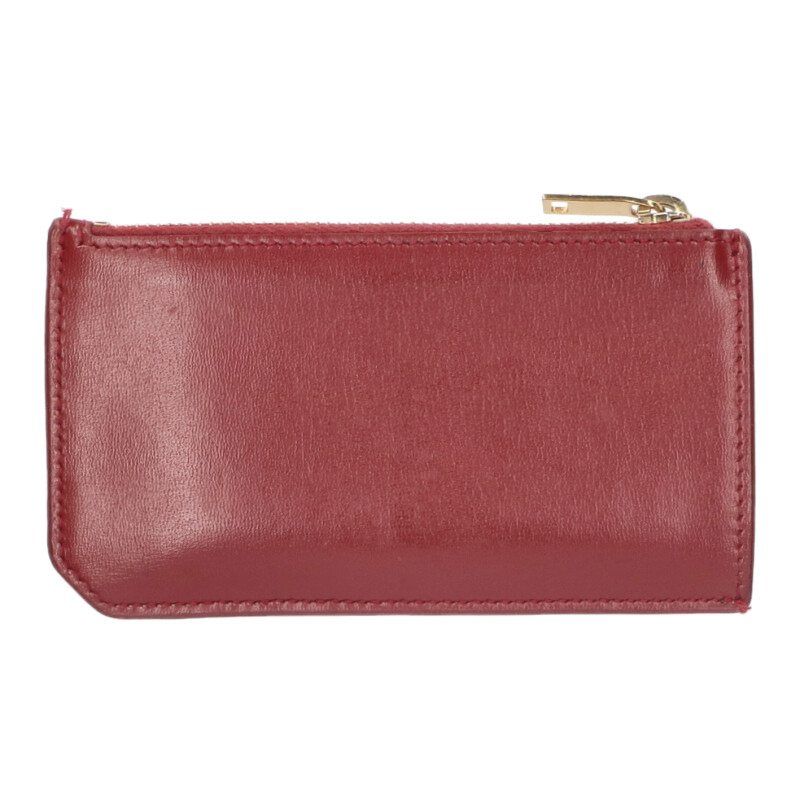 Saint Laurent Paris Fragment Leather Coin Card Case — view 2