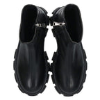 Prada Monolith Stretch Nappa Leather Boots — view 4