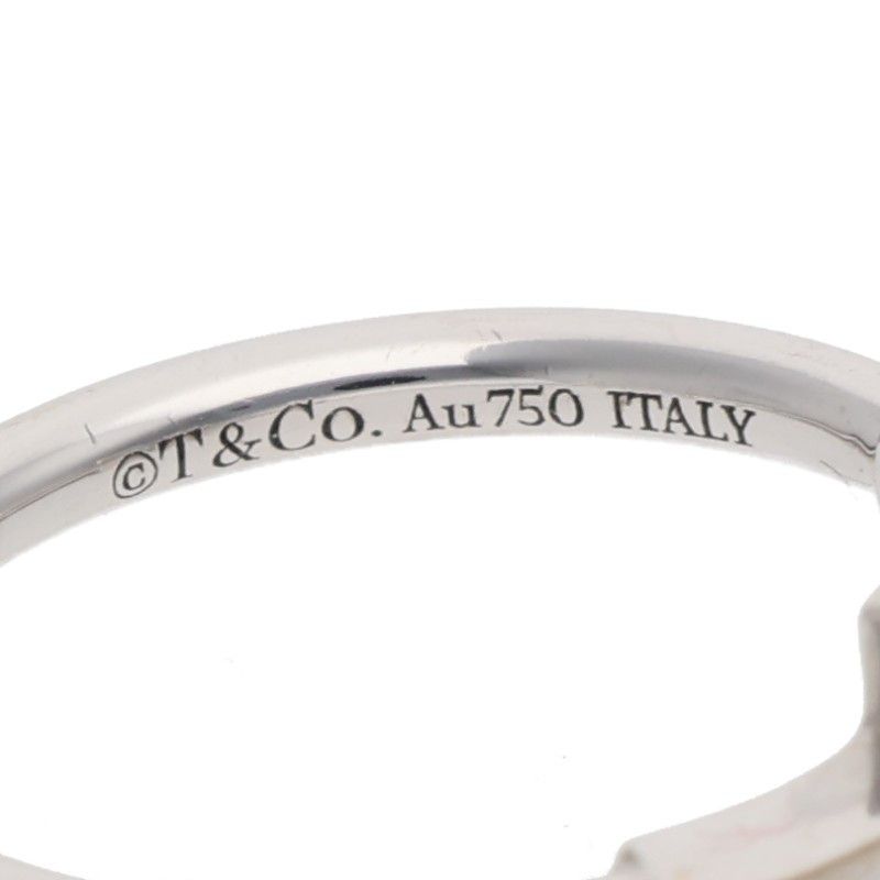 Tiffany & Co T Wire 18k White Gold Ring — view 3