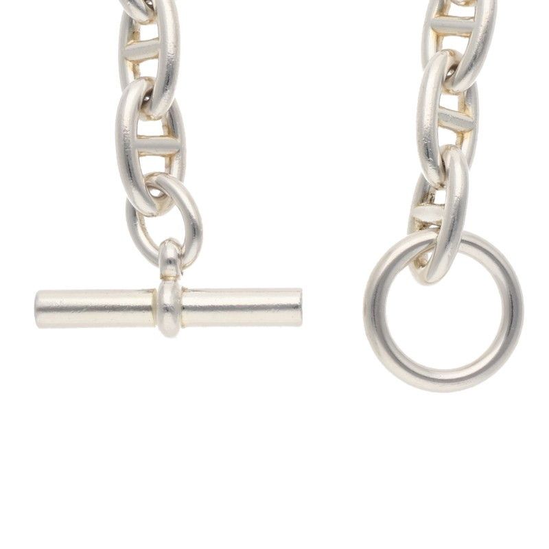 Hermes Chaine D'ancre GM Silver Bracelet — view 4