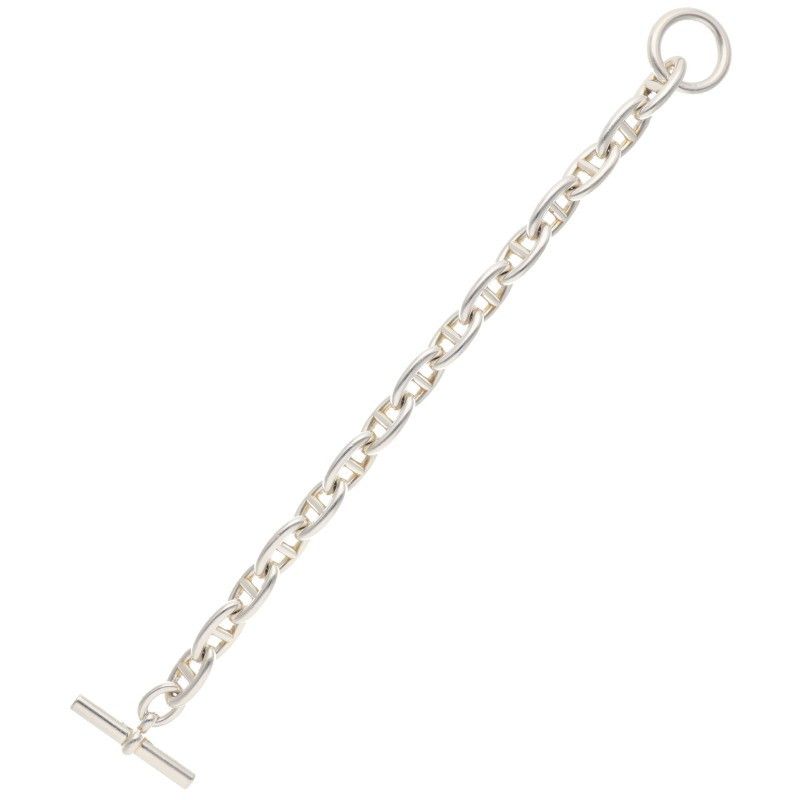 Hermes Chaine D'ancre GM Silver Bracelet — view 2