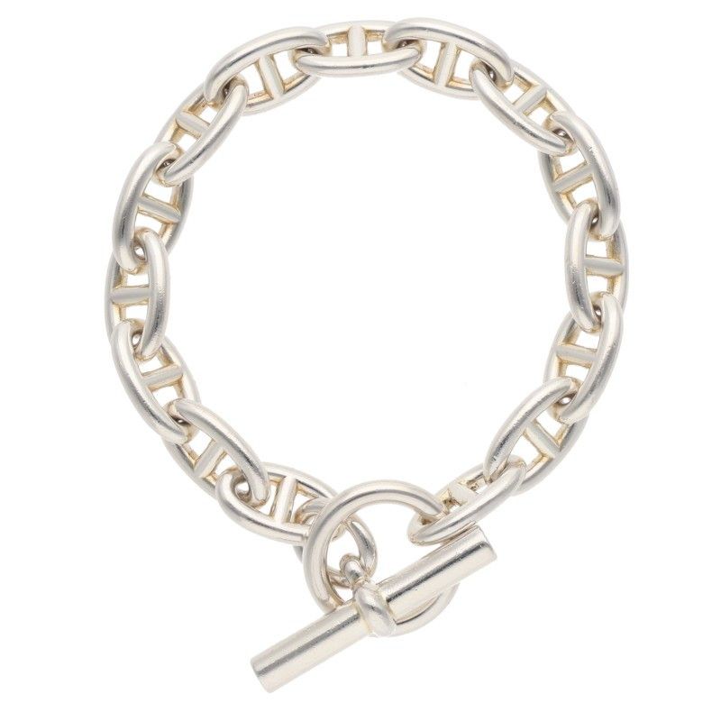 Hermes Chaine D'ancre GM Silver Bracelet