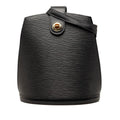 Louis Vuitton Epi Cluny Shoulder Bag Noir Black Leather