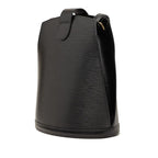 Louis Vuitton Epi Cluny Shoulder Bag Noir Black Leather — view 2