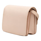 Celine Classic Box Small Crossbody Shoulder Bag Pink Beige Leather — view 2