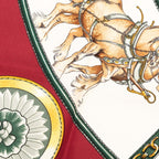 Hermes Carre 90 Chevaux de Trait Draft Horse Scarf Multicolor Silk — view 5