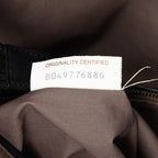 Bottega Veneta Intrecciato Tote Black Khaki Navy Leather — view 6