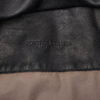 Bottega Veneta Intrecciato Tote Black Khaki Navy Leather — view 5
