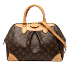 Louis Vuitton Monogram Segur / Shoulder Bag / 2-Way Brown Leather