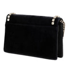 Gucci Dionysus Chain Shoulder Bag Black Velvet Leather Rhinestone — view 2