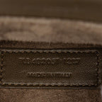 Saint Laurent Logo 2-Way Shoulder Bag Brown Leather — view 6