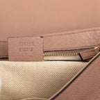 Gucci Soho Crossbody Chain Shoulder Bag Pink Leather — view 6