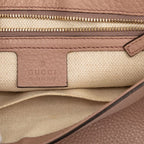 Gucci Soho Crossbody Chain Shoulder Bag Pink Leather — view 5
