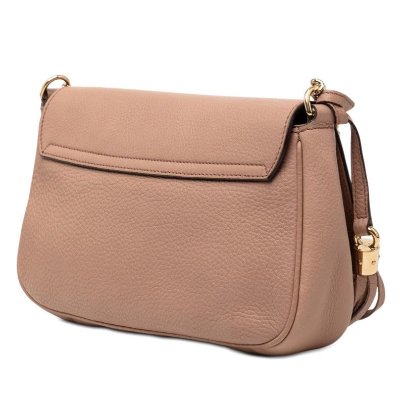 Gucci Soho Crossbody Chain Shoulder Bag Pink Leather — view 2