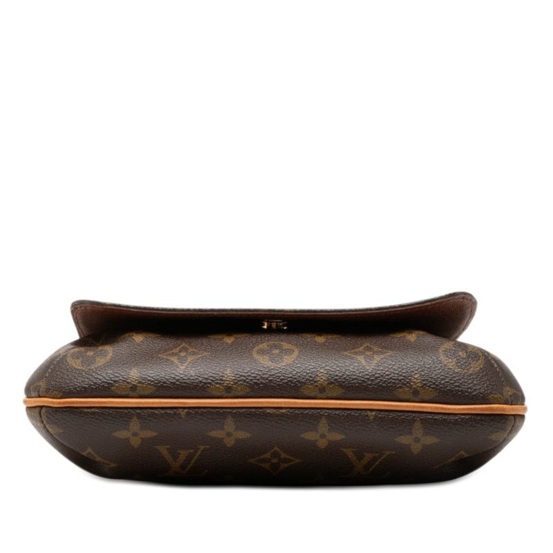 Louis Vuitton Monogram Musette Salsa Short Shoulder Bag Brown Leather — view 3