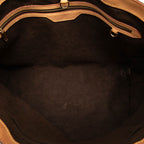 Louis Vuitton Monogram Willshire GM Tote Shoulder Bag Brown Leather — view 4