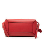 Celine Belt Bag Micro 2-Way Red Leather — view 3