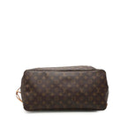 Louis Vuitton Monogram Neverfull GM Tote Shoulder Bag Brown Leather — view 3