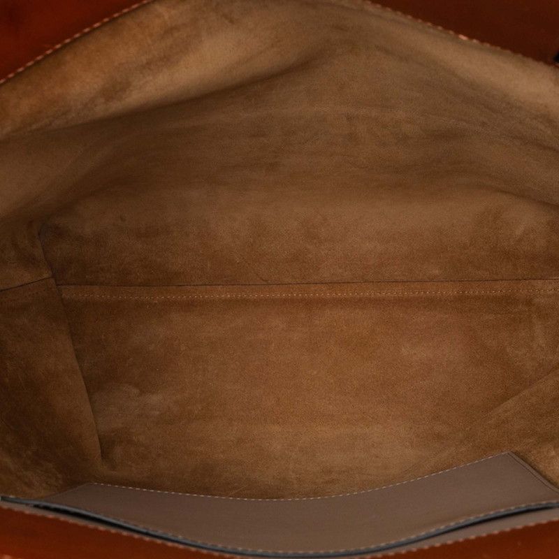 Loewe Anagram Lazo Tote Beige Brown Leather — view 4
