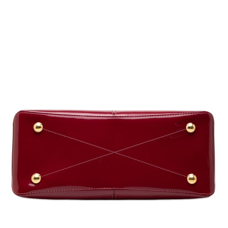 Louis Vuitton Monogram Vernis Tote Miroir Crossbody 2-Way Shoulder Bag Magenta — view 3